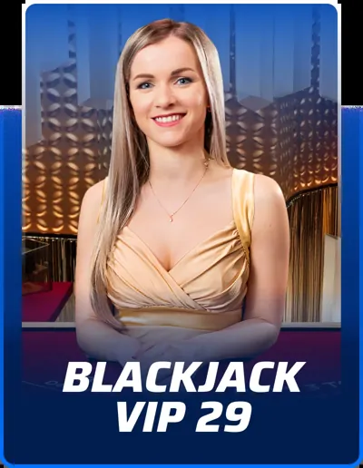 Blackjack VIP 29 live casino at LuckyWave