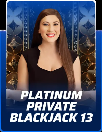 Platinum Blackjack 13 live casino at LuckyWave