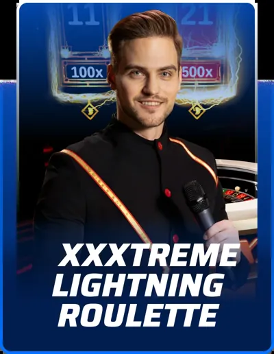 XXXtreme Lightning Roulette live casino at LuckyWave