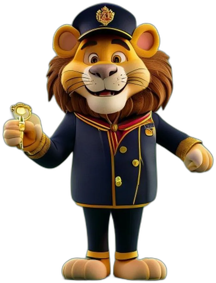 LuckyWave lion concierge - At the Cashier